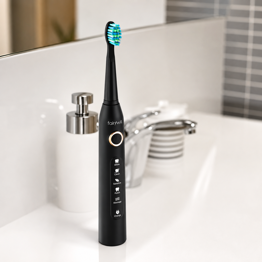 Fairywill Sonic Electric Toothbrush with Replacement Heads